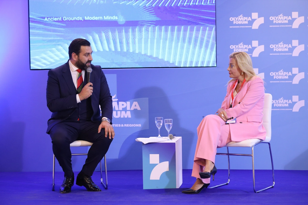 Η ομιλία της Σταματίνας Παπαδόγγονα στο συνέδριο Olympia Forum