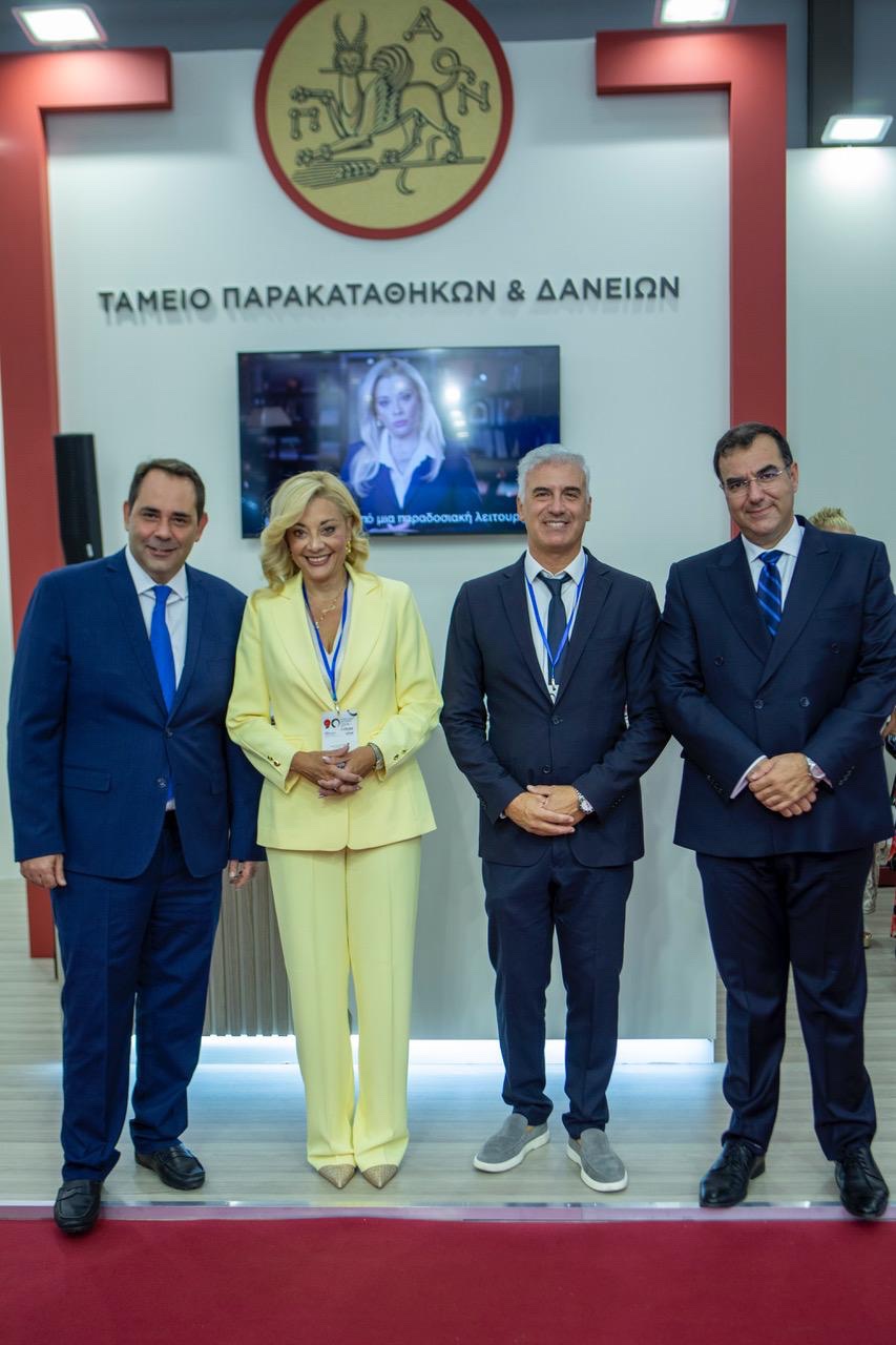 Στιγμιότυπο από τη συμμετοχή του Τ.Π.&Δ. στη ΔΕΘ