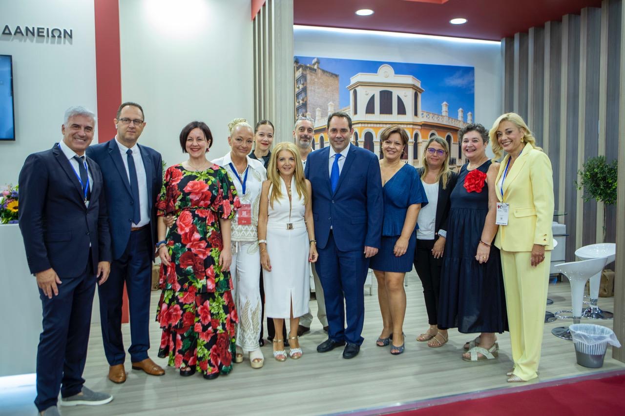 Στιγμιότυπο από τη συμμετοχή του Τ.Π.&Δ. στη ΔΕΘ